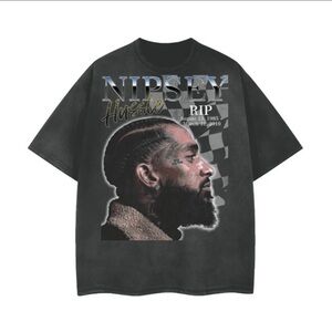 Nipsey Hussle Bootleg Rap Tee RIP Hip Hop